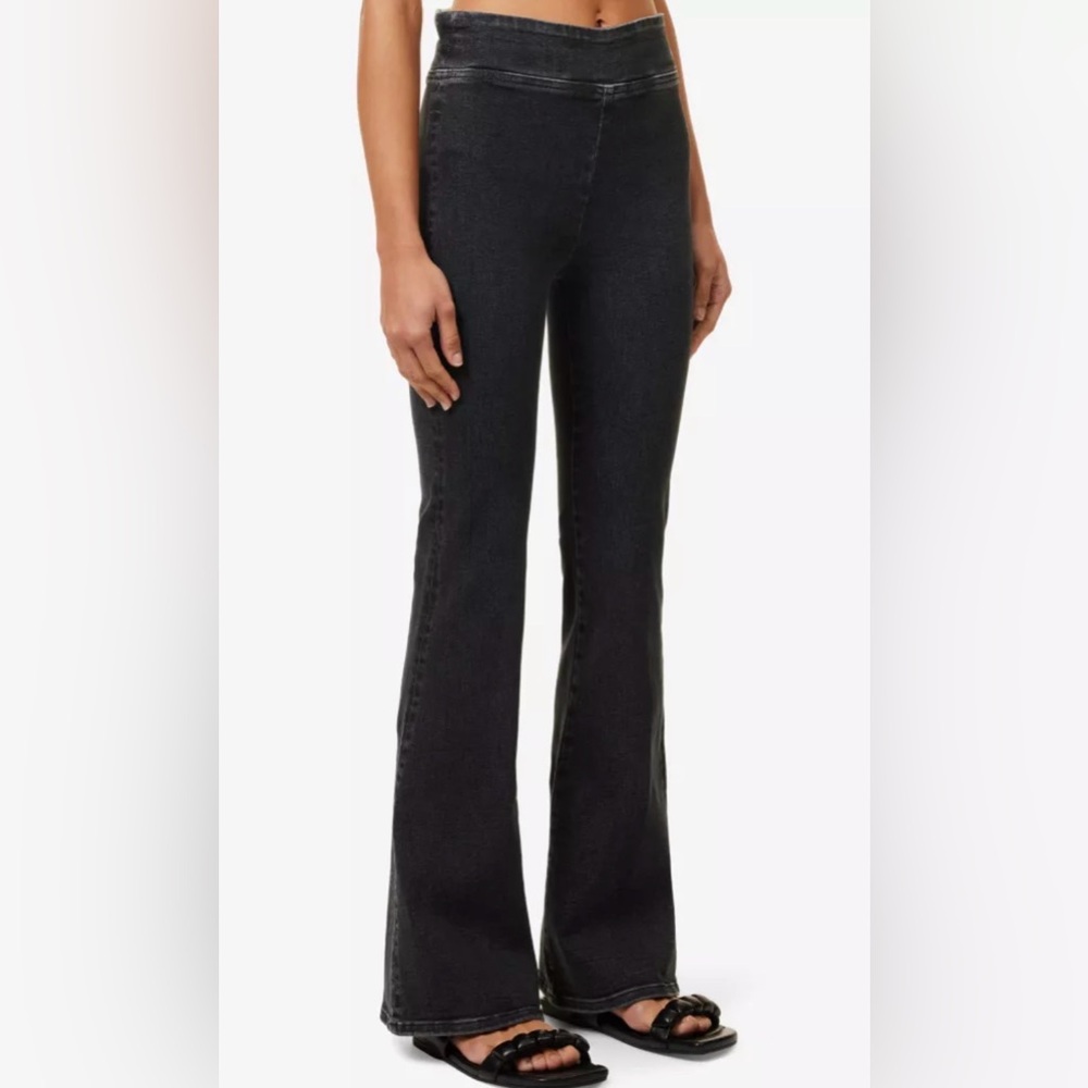Frame Denim Charcoal Flare Jeans